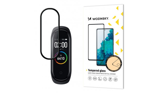 Wozinsky Full Glue Screen Protector Film Full Coveraged with Frame Case Friendly for Xiaomi Mi Band 