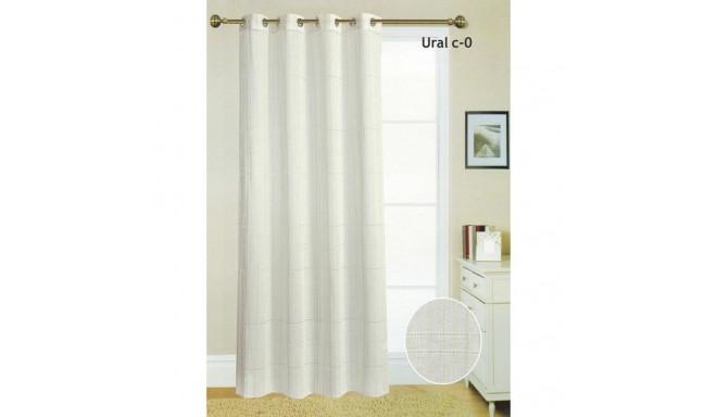 Kardin Hosteline URAL Soe Valge 140 x 260 cm