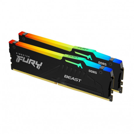 Kingston Technology FURY Beast 32GB 6000MT/s DDR5 CL30 DIMM (komplekt 2) RGB EXPO