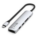 Satechi ST-P6SS interface hub USB Type-C 10000 Mbit/s Silver