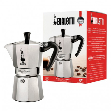 Bialetti Moka Express mokakann 0.775 L alumiinium, must