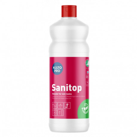 Puhastusaine hügeeniruumidele KIILTO Sanitop 1l