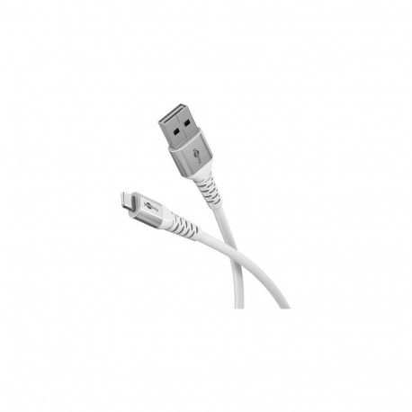 Goobay 74512 lightning cable 2 m White