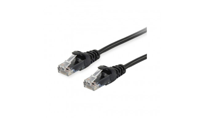 "Equip Patchkabel Cat6 U/UTP 2xRJ45 20.00m schwarz Polybeutel"