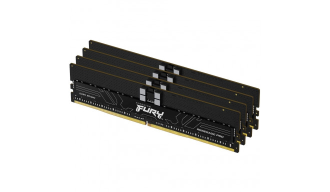 "KINGSTON 128GB 6800MT/s DDR5 ECC Reg CL34 DIMM Kit of 4 FURY Renegade Pro XMP"
