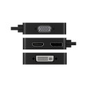 "ICY BOX IB-DK1104-C USB-C 4-in-1 Video Adapter"
