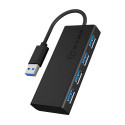 "ICY BOX IB-AC6104-B USB 3.0 HUB 4-Port 4xUSB 3.0"