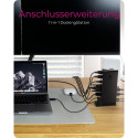 "ICY BOX IB-DK2241AC USB 3.0 11-in-1 DockingStation"