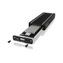 "ICY BOX IB-1824ML-C31 Externes USB-C 3.2 Gehäuse für M.2 NVMe SSD mit LED-Beleuchtung"