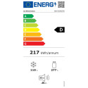 LG GBV21L0EPY külmik, D, vabaltseisev, kombi, kõrgus 2.03 m, netomaht külmik 277 l, netomaht sügavkü