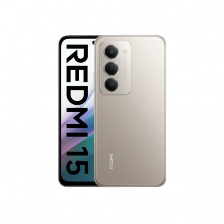 Xiaomi Redmi 15 4G titaan-hall 6,9" IPS LCD 1080 x 2340 pikslit Qualcomm sisemine RAM 6 GB 128 GB ka