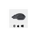 Logitech MX Master 2S Wireless Mouse, RF Wireless + Bluetooth, 4000 DPI, Graphite