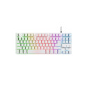 Trust GXT833W Thado TKL valge US klaviatuur
