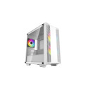 Deepcool | ARGB Micro-ATX CASE | CC360 | White | Mini-ITX / Micro-ATX | Power supply included No | A