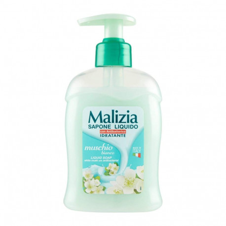 MALIZIA BLANCO JABON LIQUIDO ANTI-BACTERIANO 300ML