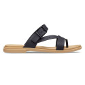 Klapki damskie Crocs Tulum Toe Post czarne 206108 00W 41-42 Klapki damskie Crocs Tulum Toe Post czarne 206108 00W 41-42