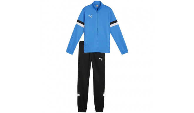 Dres dla dzieci Puma Team Rise niebiesko-czarny 658655 02 164cm