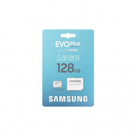 Mälukaart 128GB micro SD EVO Plus Class10, SAMSUNG SA