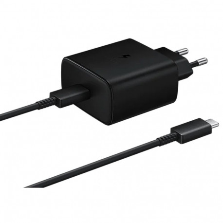 Samsung EP-TA845XBEGWW kiirlaadimine 3,0 | 45W originaalne reisiadapter + C-tüüpi kaabel must (EU bl