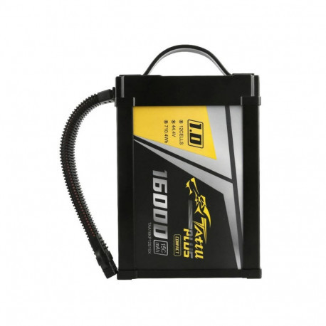 Tattu Plus 1.0 Compact version 16000mAh 12S 15C 44.4V Lipo battery pack with XT90-S Plug