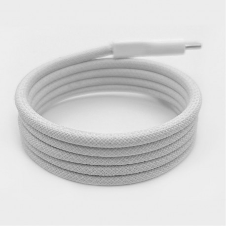Puro Elektrik Puro Magnetic USB-C - USB-C 60W USB 3.2 (20 Gbps) 1m Magnetic Cable - White