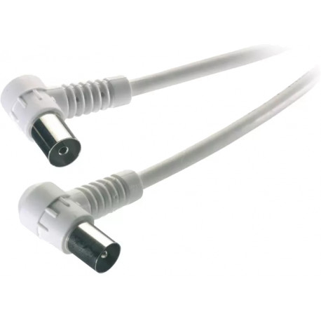 Vivanco antennikaabel nurgaga 1,5m, valge