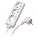 Vivanco extension cord 3 sockets esa 1.4m, white