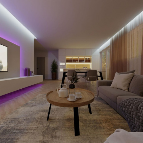 LIGHTSTRIPS 15M RGB segatud EU