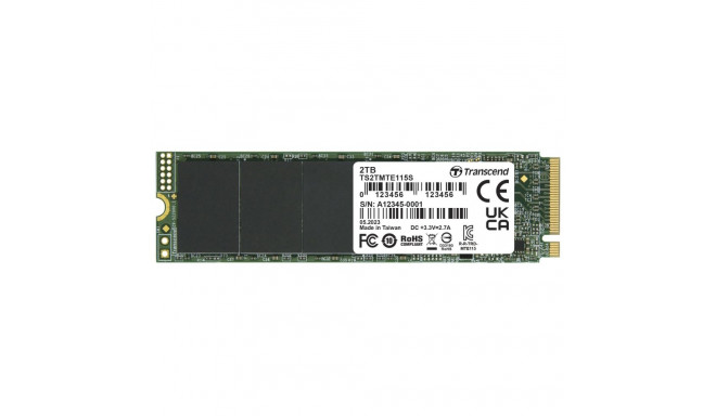 Transcend SSD MTE115S 2TB NVMe PCIe Gen3 x4