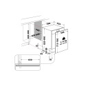 Built in dishwasher Whirlpool