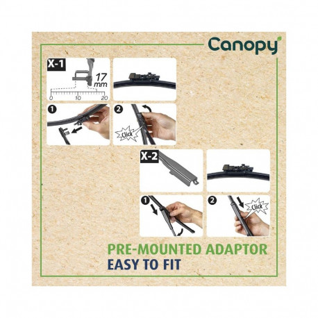 Valeo Canopy klaasipuhasti X 530 583955