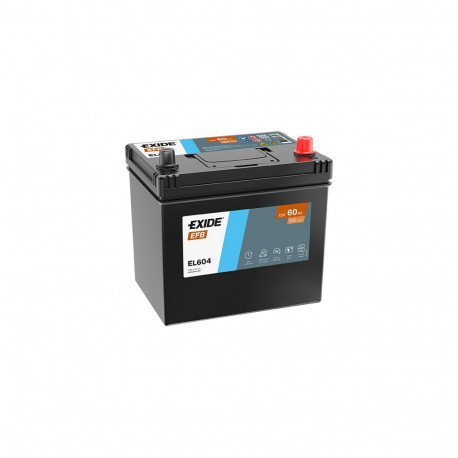 Exide EFB 60Ah 520A 230x173x222-+