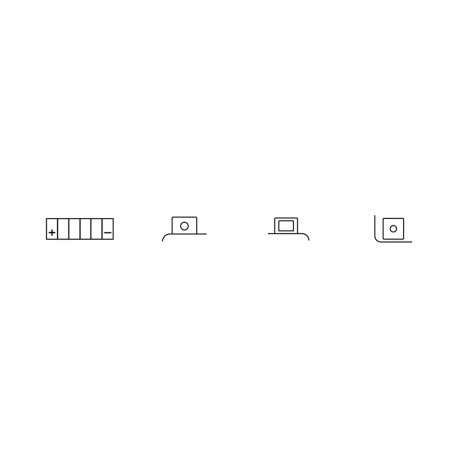 12V 10Ah AGM12-10 150x87x130+- Exide