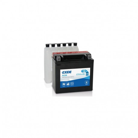 12V 12Ah YTX14-BS AGM 150x87x145+- Exide