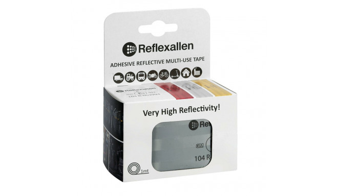 Reflektorteip valge 5#100cm