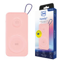 Powerbank 3mk PastelUp 10,000mAh 22.5W USB 1A1C - pink