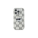 Karl Lagerfeld IML Choupette Head Electroplated iPhone 16 Pro Case - Clear