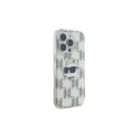 Karl Lagerfeld IML Choupette Head Electroplated iPhone 16 Pro Case - Clear
