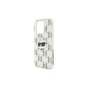 Karl Lagerfeld IML Choupette Head Electroplated iPhone 16 Pro Case - Clear