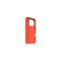 Decoded AntiMicrobial Silicone Stacks Backcover with MagSafe for iPhone 16 Pro - Orange