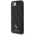 Guess 4G Small 4G and Classic MagSafe case for iPhone 16e - black