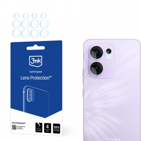 3mk Lens Protection Hybrid Camera Lens Glass for Oppo Reno 13F 4G