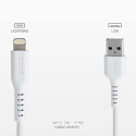 SBS TECABLEUSBIP589W USB-A - Lightning Cable - White