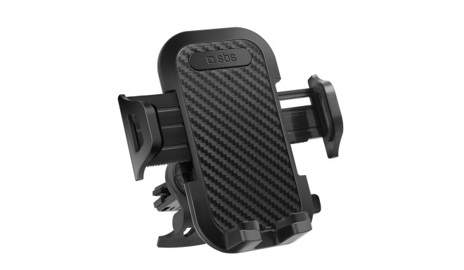 SBS TEHWSUPCLIPSTG smartphone holder for air vent, with reinforced jaws - black