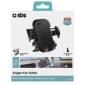 SBS TEHWSUPCLIPSTG smartphone holder for air vent, with reinforced jaws - black