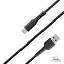 SBS TECABLEMICROC15K USB-A - USB-C Cable 1.5m - Black