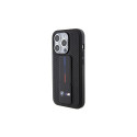 BMW Grip Stand Smooth & Perforated case for iPhone 15 Pro Max - black BMW Grip Stand Smooth & Perforated case for iPhone 15 Pro Max - black