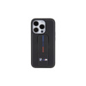 BMW Grip Stand Smooth & Perforated case for iPhone 15 Pro Max - black BMW Grip Stand Smooth & Perforated case for iPhone 15 Pro Max - black