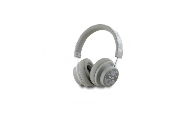 DKNY Bluetooth On-Ear Headphones DKBHM2PCSHLE Beige/Beige Checkered Pattern
