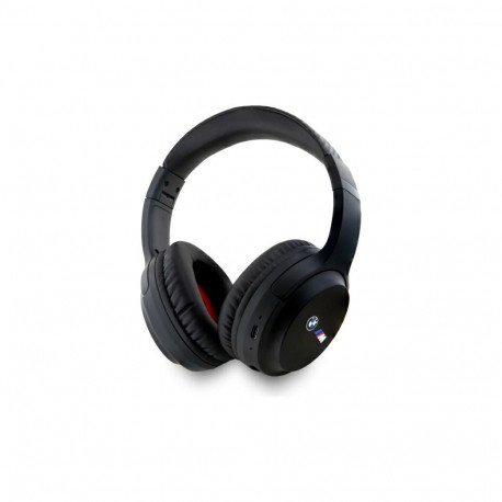 BMW Bluetooth ENC Headphones BMBHMIAV27MBCTK Black/Black Printed Logos
